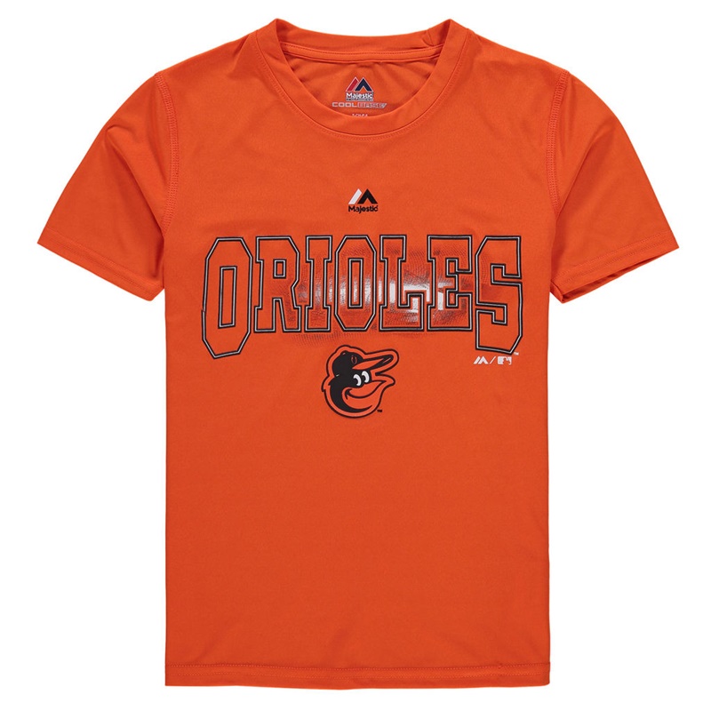 Youth Baltimore Orioles Orange Light Up the Field T-Shirt