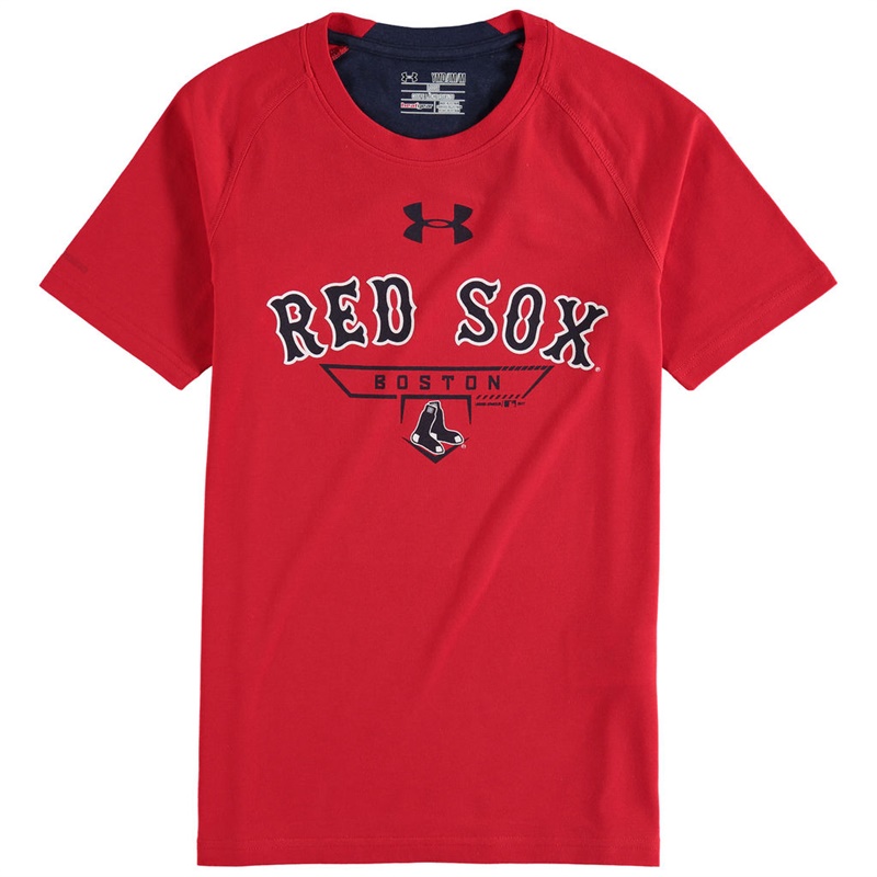 Boston Red Sox Red Charged Cotton Performance T-Shirt -  Youth