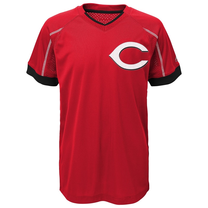 Youth Cincinnati Reds Red Emergence T-Shirt