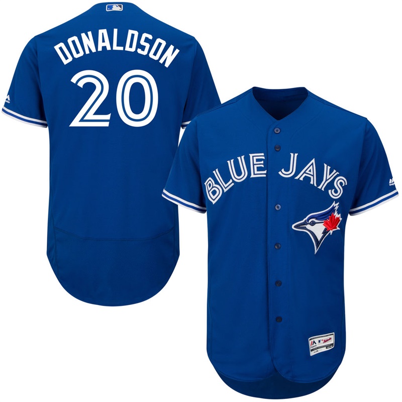 Youth Toronto Blue Jays #20 Josh Donaldson Alternate Royal Cool Base Jersey