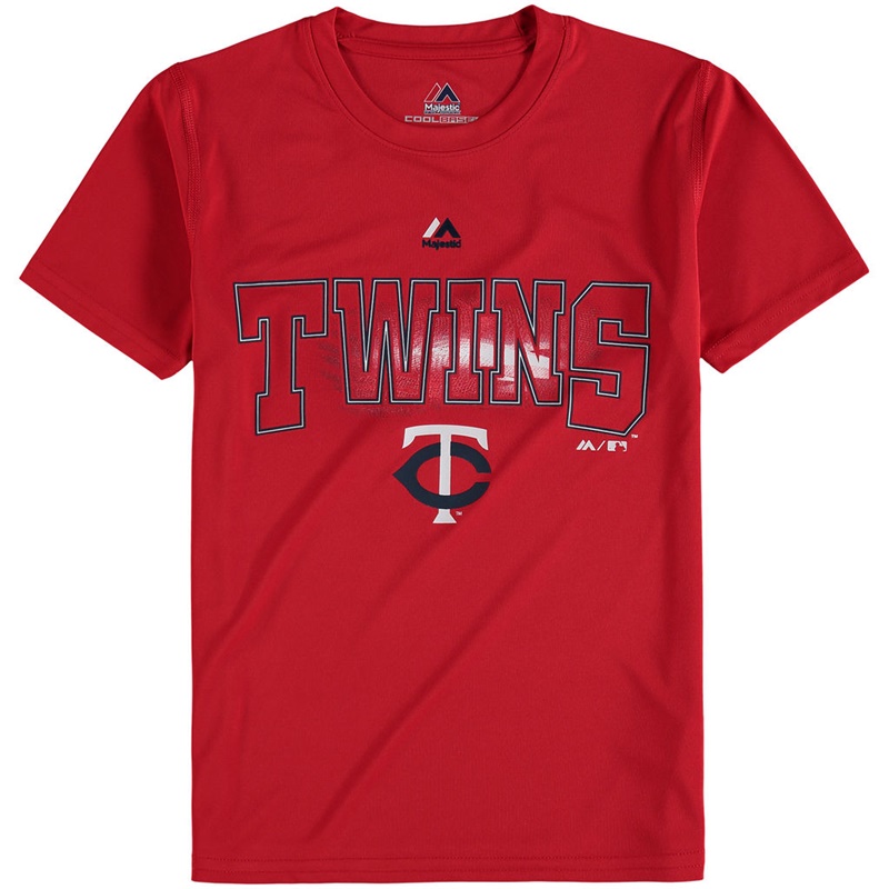 Youth Minnesota Twins Red Light Up the Field T-Shirt