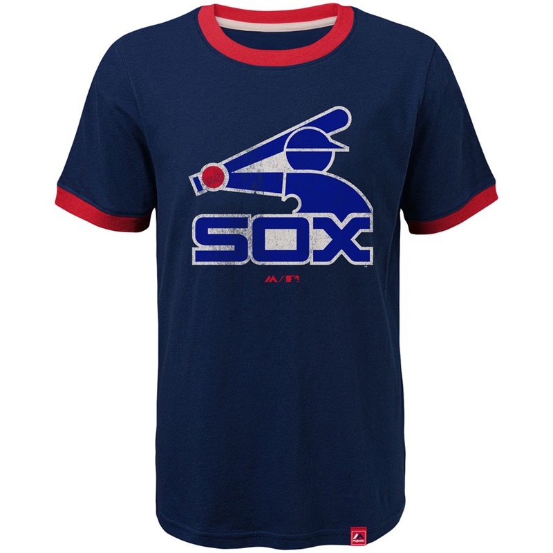 Youth Chicago White Sox Navy Cooperstown Collection T-Shirt