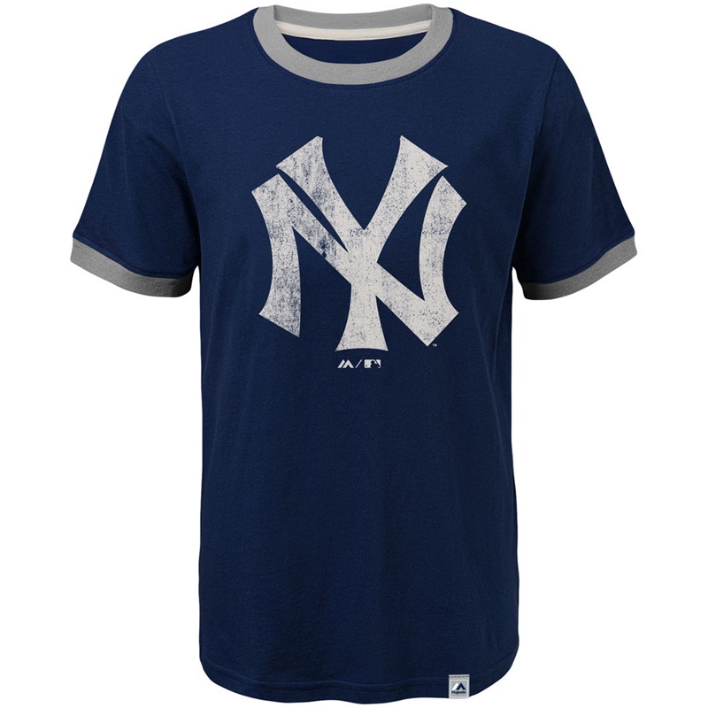 Youth New York Yankees Navy Cooperstown Collection T-Shirt