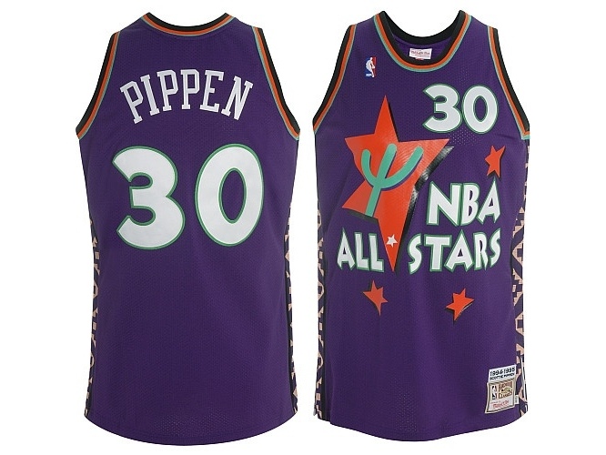 Scottie Pippen 1995 All-Star Purple Jersey