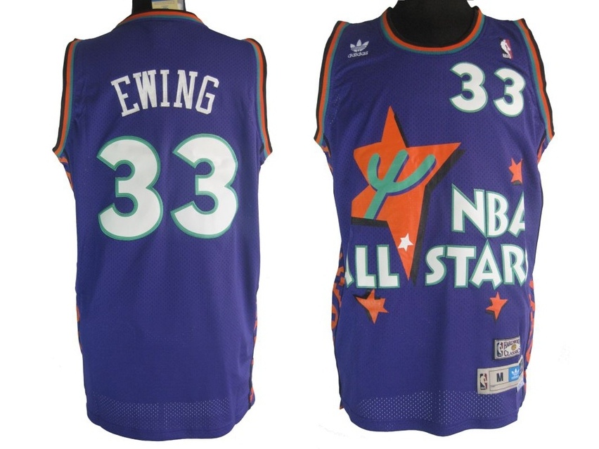 Patrick Ewing 1995 All-Star Purple Jersey