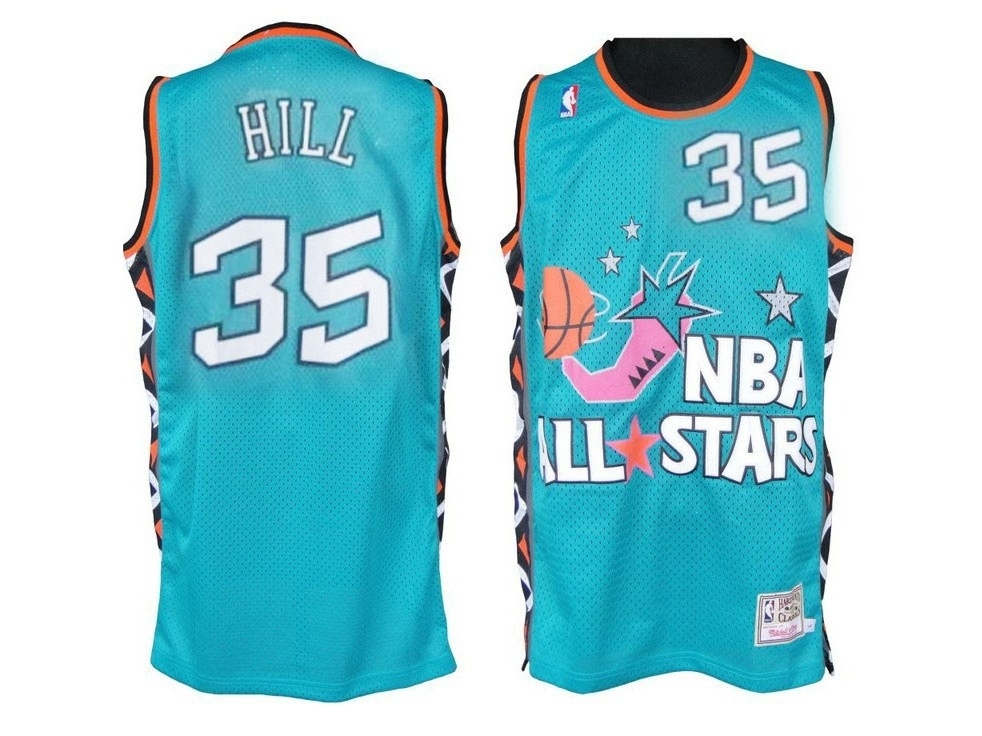 Grant Hill 1996 All-Star Blue Jersey