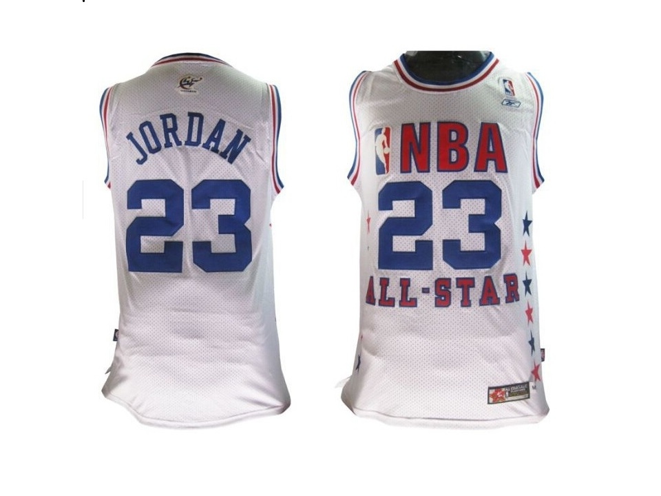 Michael Jordan 2003 All-Star White Jersey