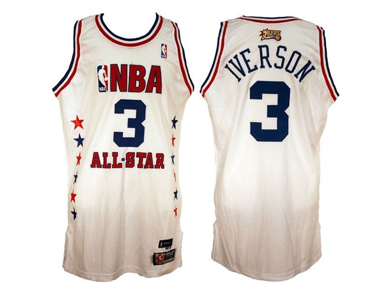 Allen Iverson 2003 All-Star White Jersey