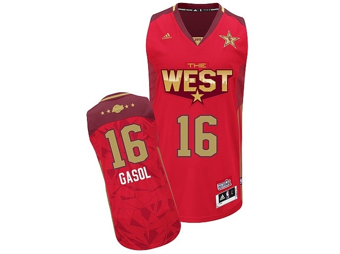 Pau Gasol 2011 All-Star Red Jersey