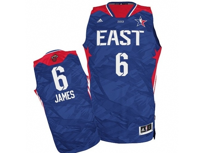 LeBron James 2013 All-Star Blue Jersey