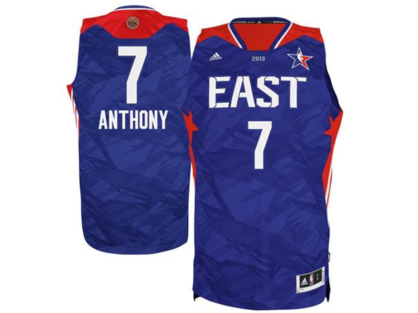 Carmelo Anthony 2013 All-Star Blue Jersey