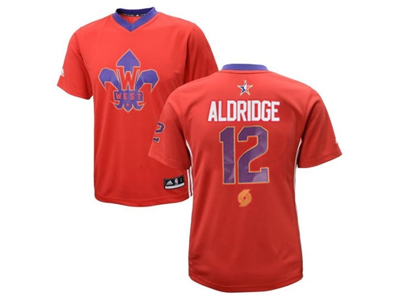 LaMarcus Aldridge 2014 All-Star Red Jersey