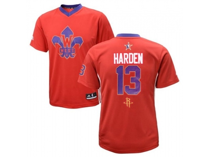 James Harden 2014 All-Star Red Jersey