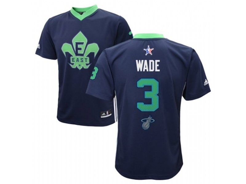 Dwyane Wade 2014 All-Star Green Jersey