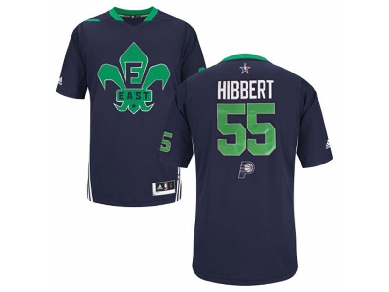 Roy Hibbert 2014 All-Star Navy Blue Jersey