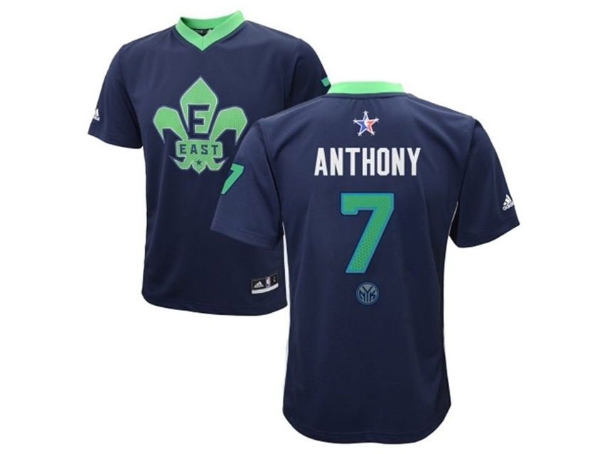 Carmelo Anthony 2014 All-Star Green Jersey