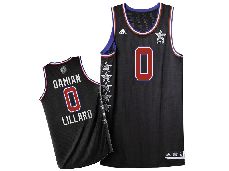 Damian Lillard 2015 All-Star Black Jersey