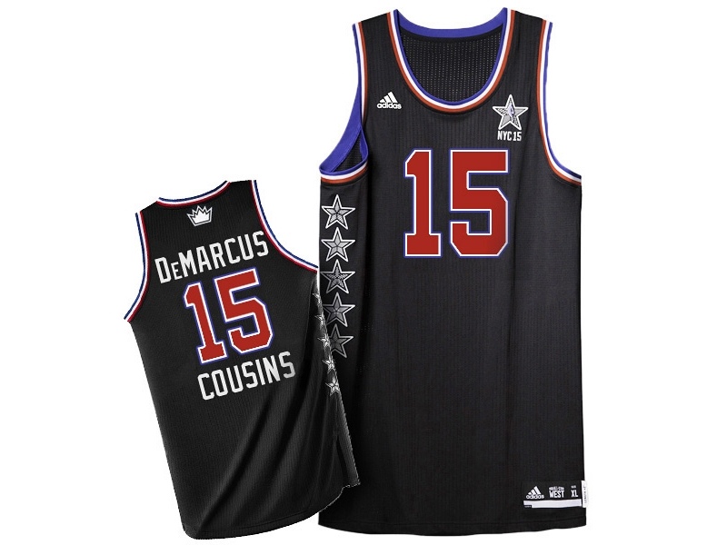 DeMarcus Cousins 2015 All-Star Black Jersey