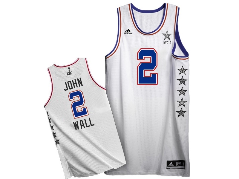 John Wall 2015 All-Star White Jersey