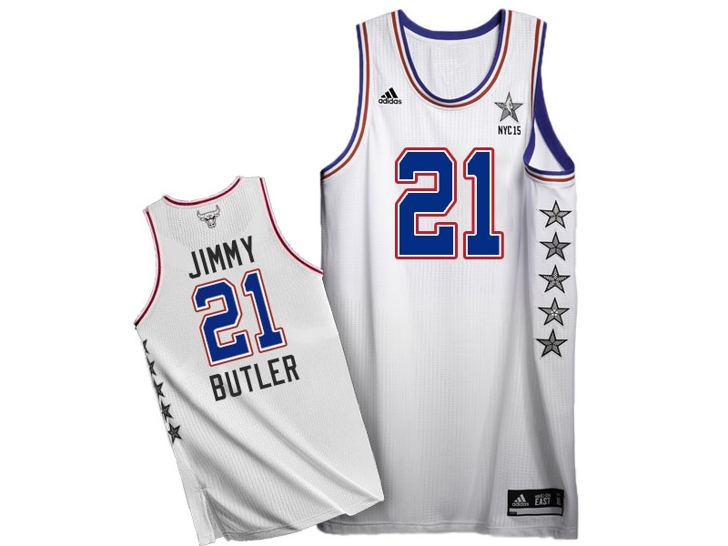 Jimmy Butler 2015 All-Star White Jersey