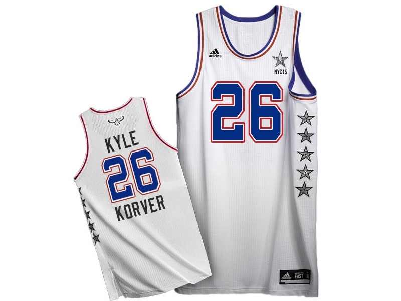 Kyle Korver 2015 All-Star White Jersey