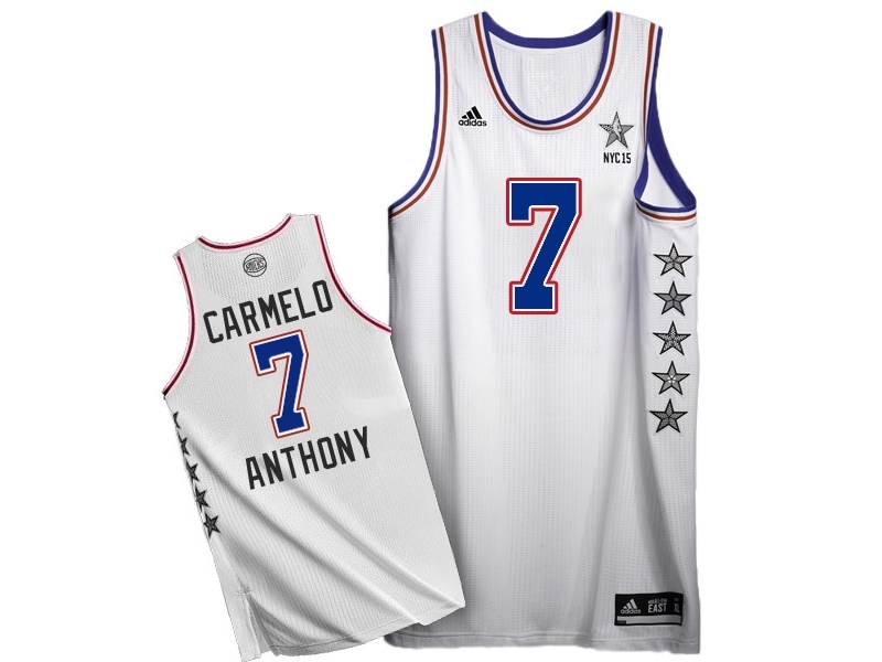 Carmelo Anthony 2015 All-Star White Jersey