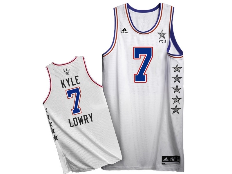 Kyle Lowry 2015 All-Star White Jersey