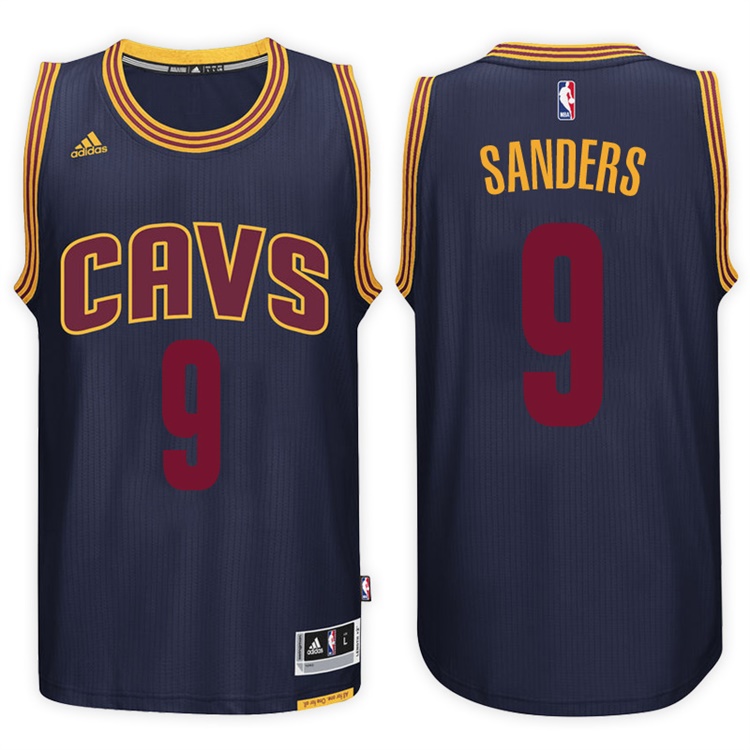 2016-17 Season Larry Sanders Cleveland Cavaliers #9 New Swingman Alternate Navy Jersey