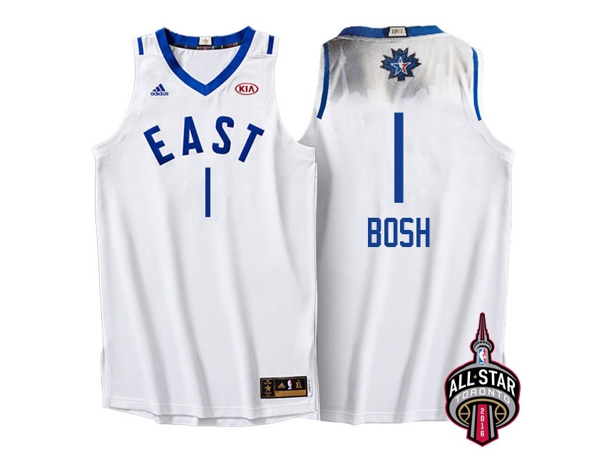 Chris Bosh 2016 All-Star White Jersey