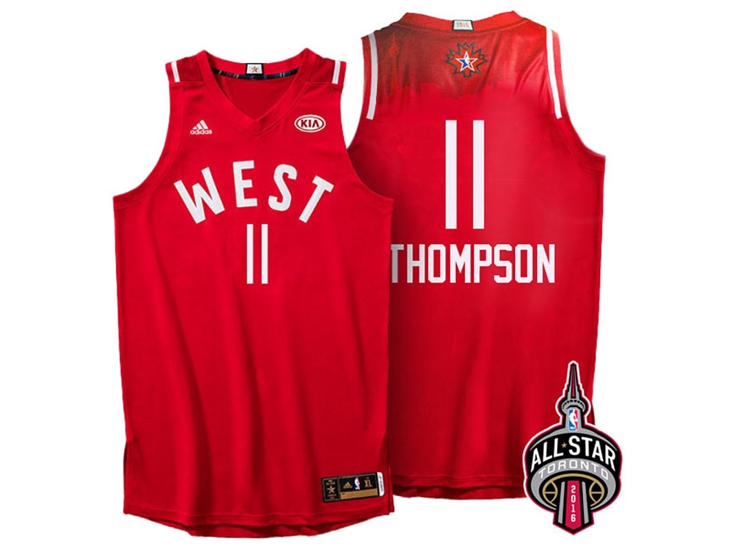 Klay Thompson 2016 All-Star Red Jersey