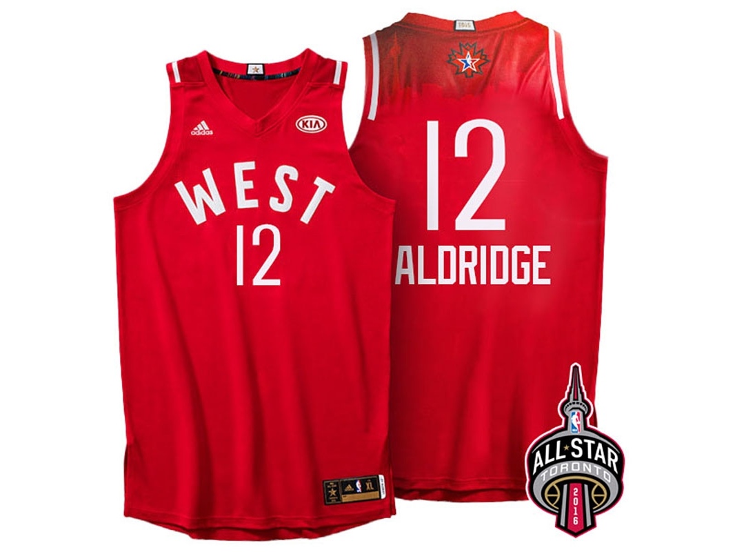 LaMarcus Aldridge 2016 All-Star Red Jersey