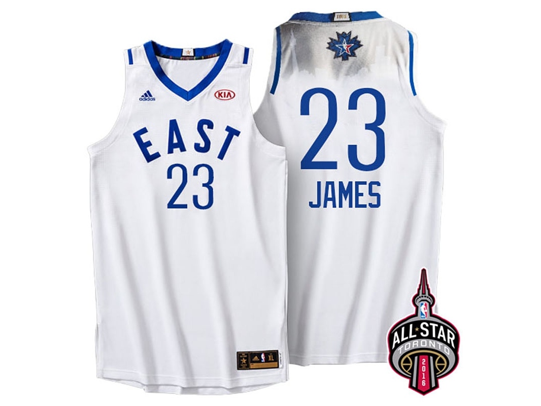 Lebron James 2016 All-Star White Jersey