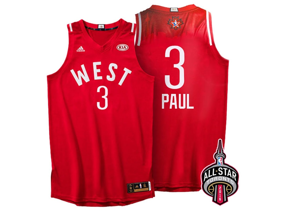 Chris Paul 2016 All-Star Red Jersey