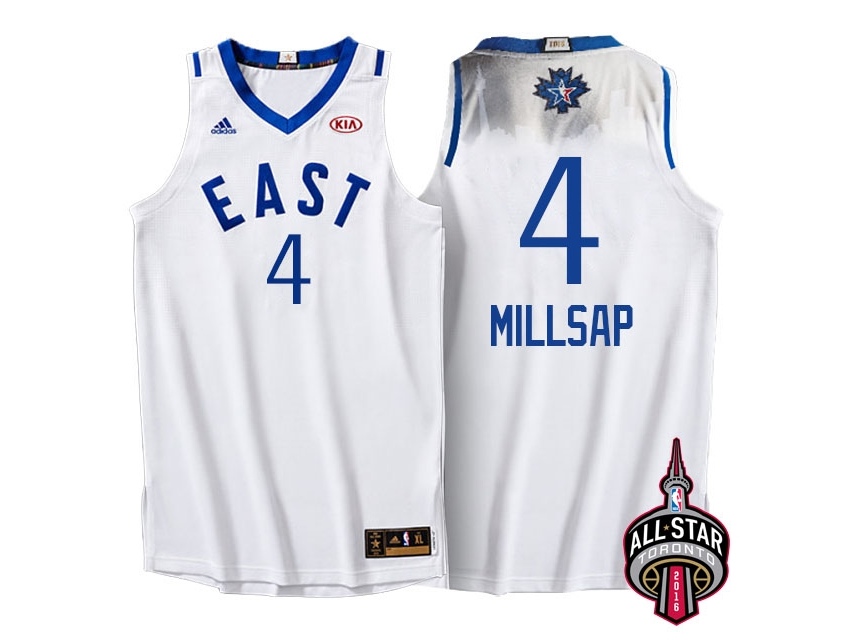 Paul Millsap 2016 All-Star White Jersey