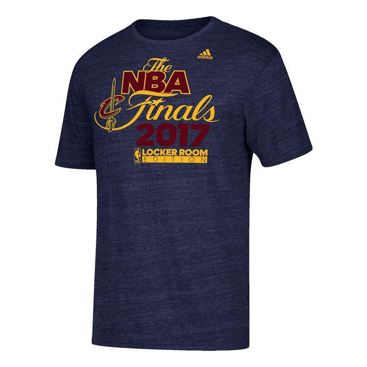 Men's Cleveland Cavaliers 2017 Eastern Conference Champions Tri-Blend Navy T-Shirt