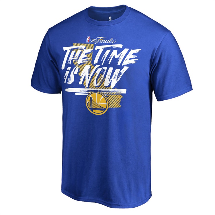 Men's Golden State Warriors 2017 NBA Finals Bound Royal T-Shirt