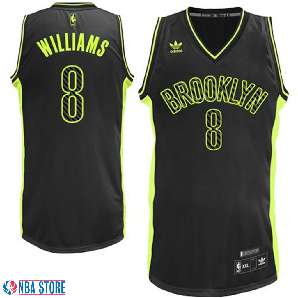 Men's  Brooklyn Nets Deron Williams Fashion Electricity Jersey