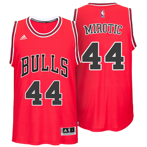 Men's  Chicago Bulls #44 Nikola Mirotic New Swingman Red Jersey