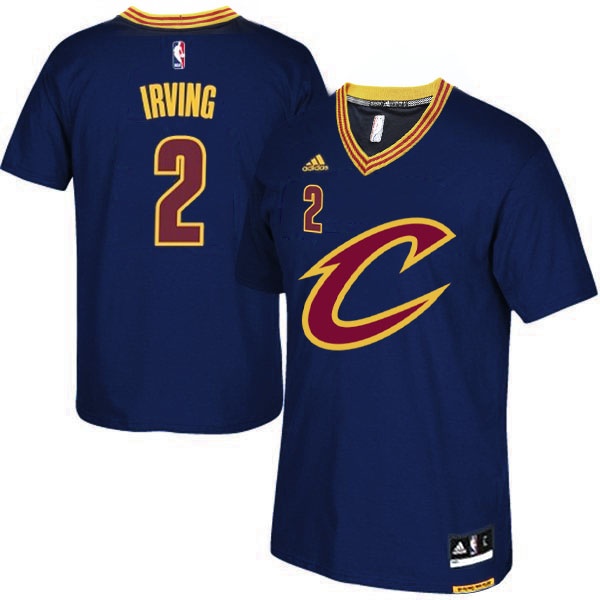 Men's  Cavaliers #2 Irving 2015-16 New Season Short Sleeves Jersey