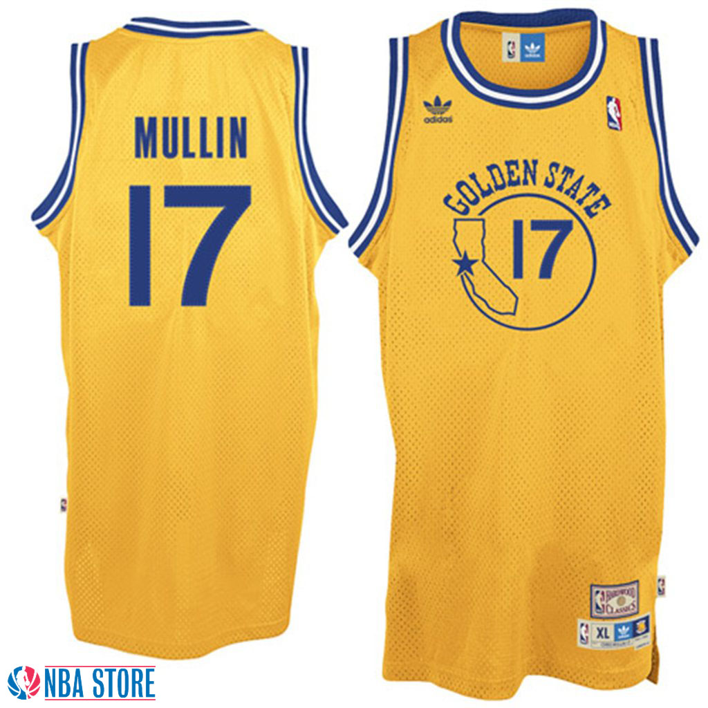 Men's  Chris Mullin Golden State Warriors Throwback Jersey