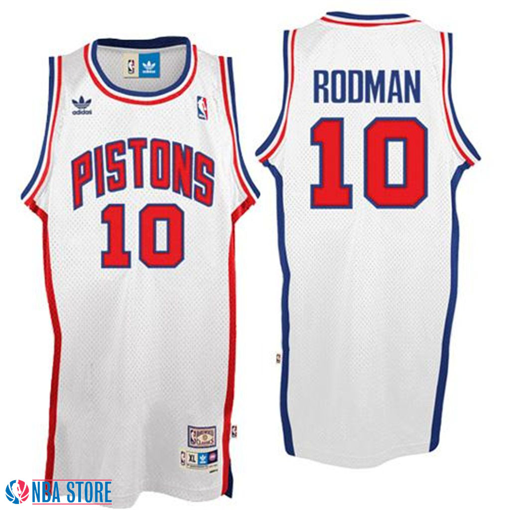 Men's  Dennis Rodman Detroit Pistons Soul Throwback Jersey