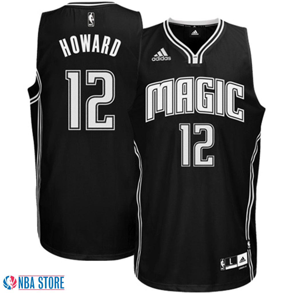 Men's  Dwight Howard Orlando Magic Black Swingman Jersey