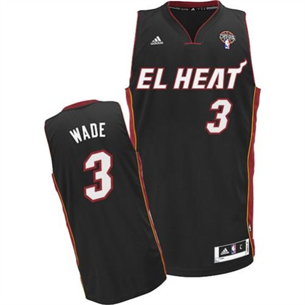 Men's  Dwyane Wade Latin Nights Swingman Jersey