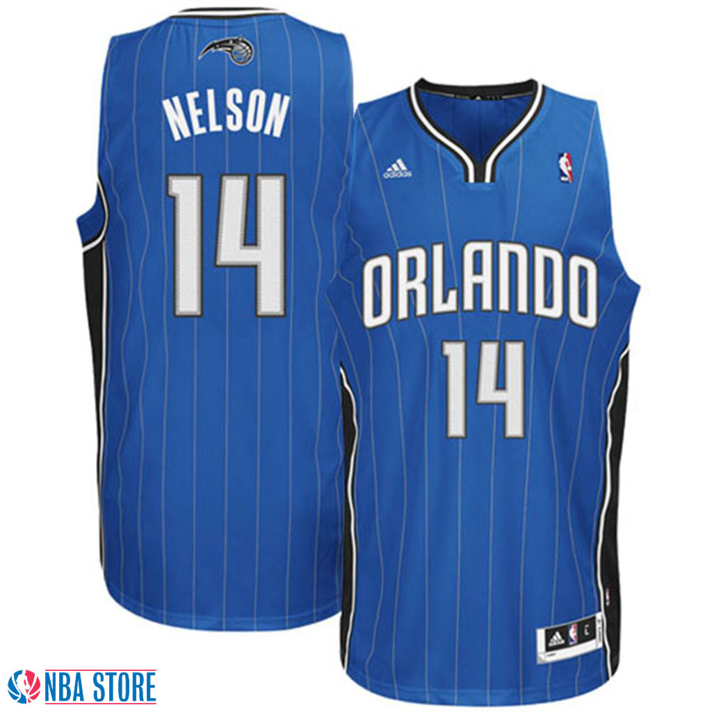 Men's  Jameer Nelson Orlando Magic Swingman Royal Blue Jersey