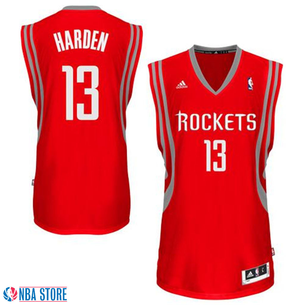 Women's James Harden Houston Rockets Revolution 30 Red Jersey