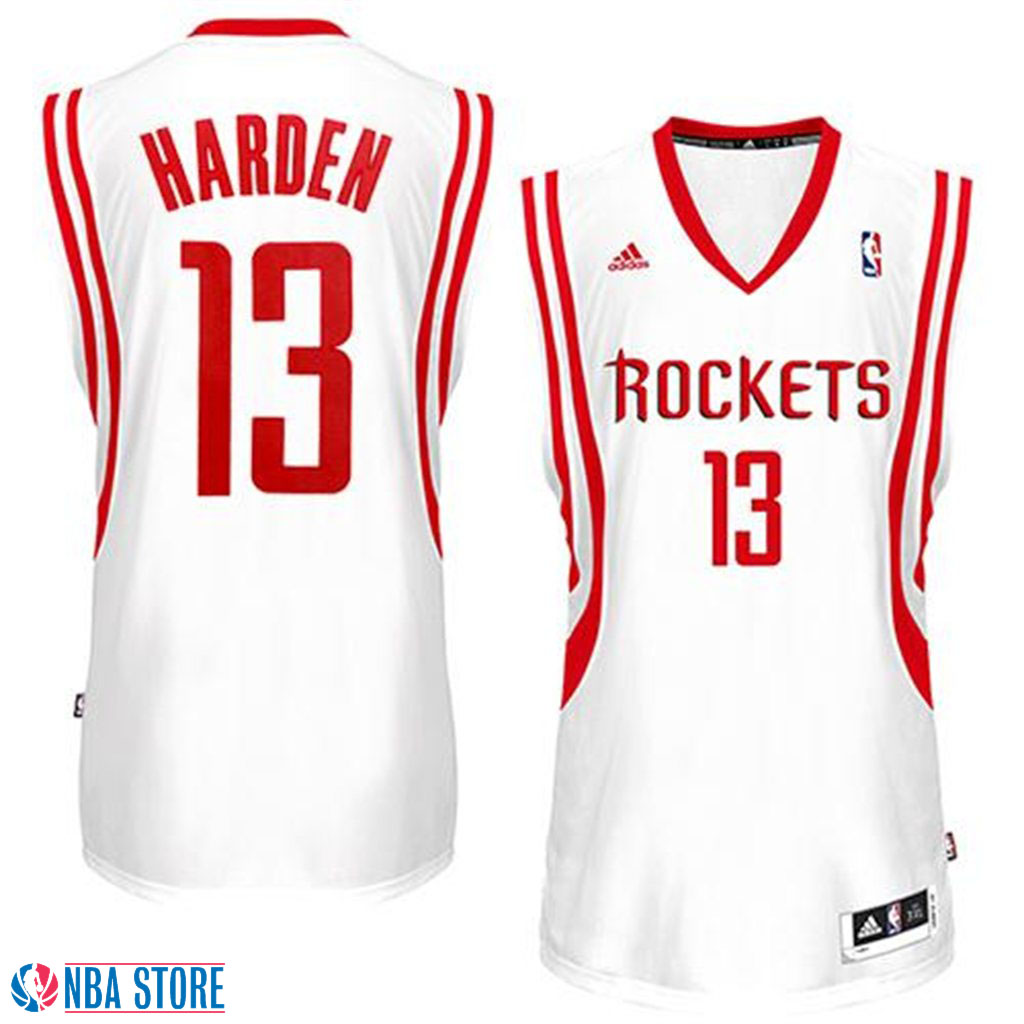 Women's James Harden Houston Rockets Revolution 30 White Jersey