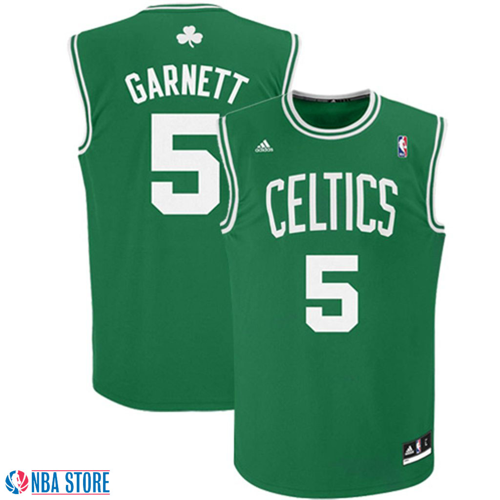 Men's  Kevin Garnett Boston Celtics Green Revolution 30 Jersey