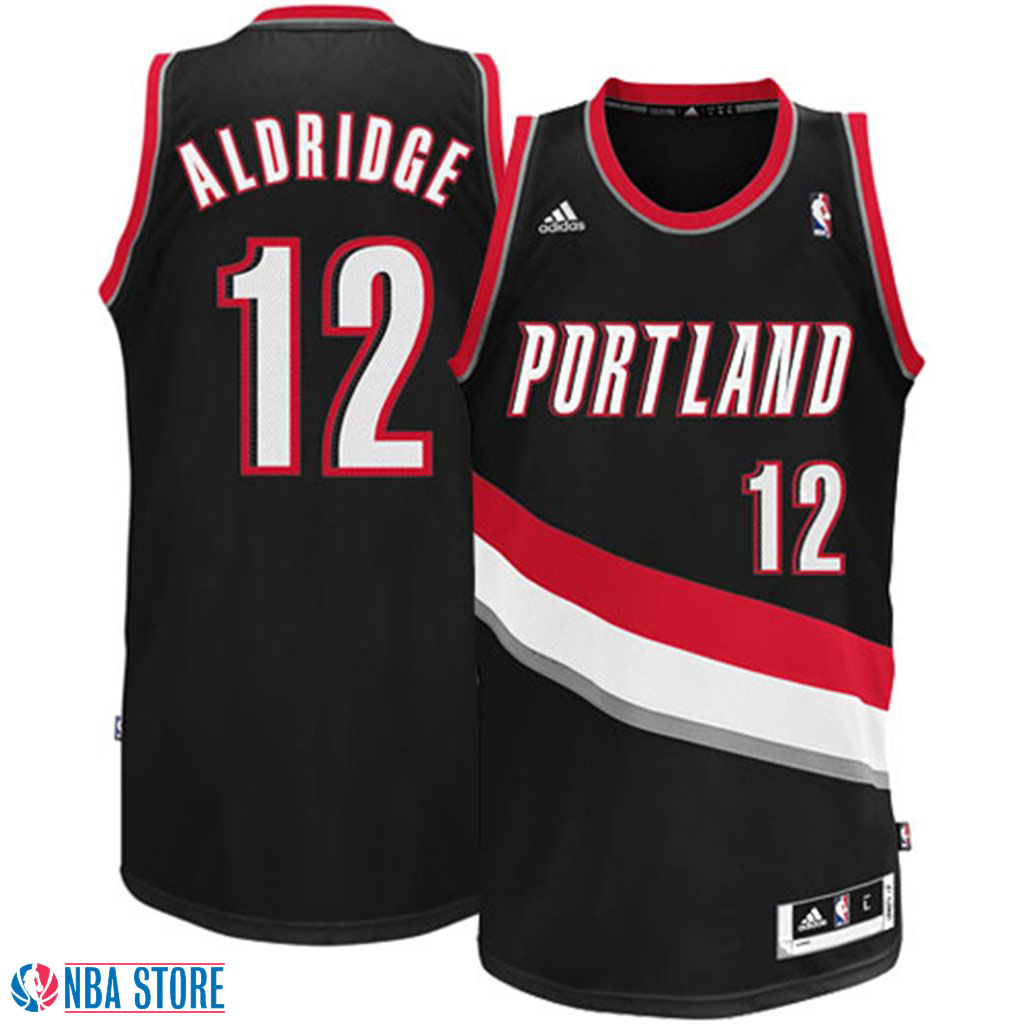 Men's  LaMarcus Aldridge Portland Trail Blazers Black Jersey