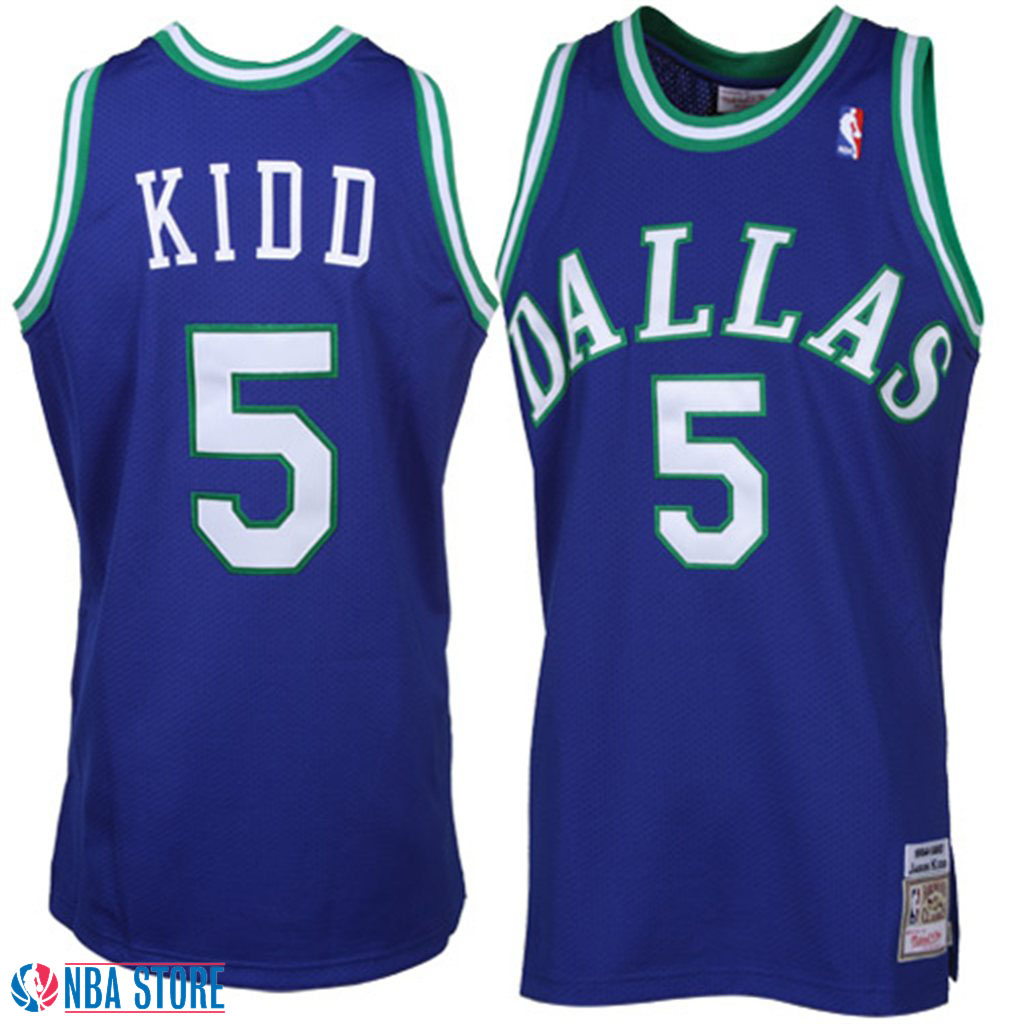 Men's  Jason Kidd Dallas Mavericks Authentic Throwback Jersey