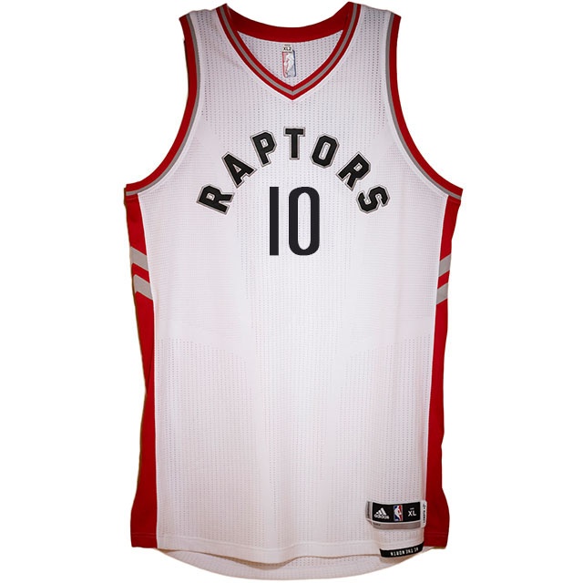 Men's  Raptors #10 DeRozan 2015-16 new Home Jersey White